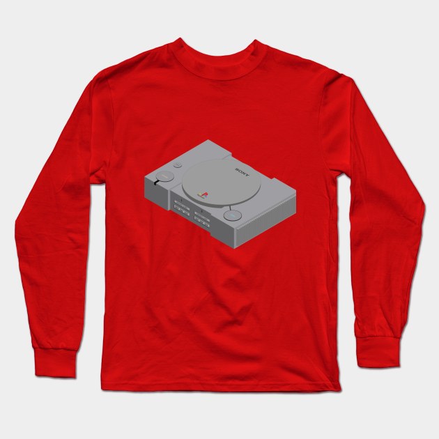 PS1 merch Long Sleeve T-Shirt by RACHIDI